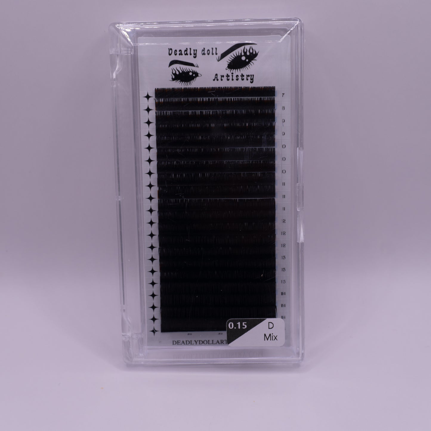 .15D JET BLACK MIX TRAY